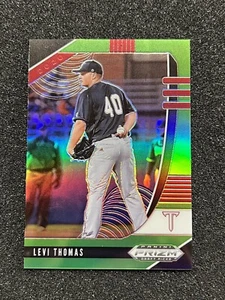 2020 Panini Prizm Draft Picks Green /75 Levi Thomas San Diego Padres - Picture 1 of 1