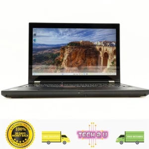 Lenovo ThinkPad P52 i7-8850H 32GB RAM 512GB SSD NVIDIA Quadro P1000 - Picture 1 of 18