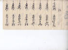 Old Document Takahata Village Bridge Replacement Book Fourth Month Of The 11Th Y