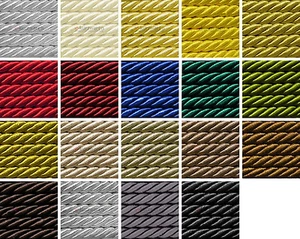 10m / 20m Satinkordel 8mm Gedreht Schnur Zierkordel Geflochten Schmuck Deko - Bild 1 von 20
