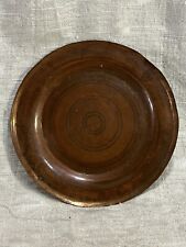 Vintage 6 inch Copper Plant Plate -- 6527