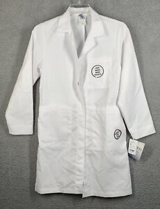 Meta Womens 36" 80% Polyester 20% Cotton Super Blend Twill Labcoat - 1964 NWT