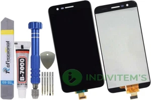 Für LG K10 2018 K11 X410EO Display Komplettes Bildschirm LCD + Touch Schwarz - Bild 1 von 7