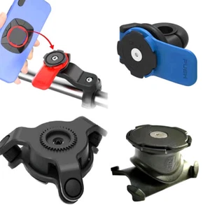 Motorcycle Bike Phone Holder Shock Absorber Phone Bracket Handlebar Stem Holder - Zdjęcie 1 z 14