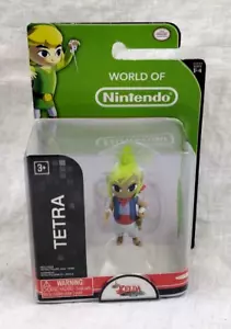 World of Nintendo TETRA 2.5" Figure THE LEGEND OF ZELDA Jakks Pacific Series 1-4 - Picture 1 of 2