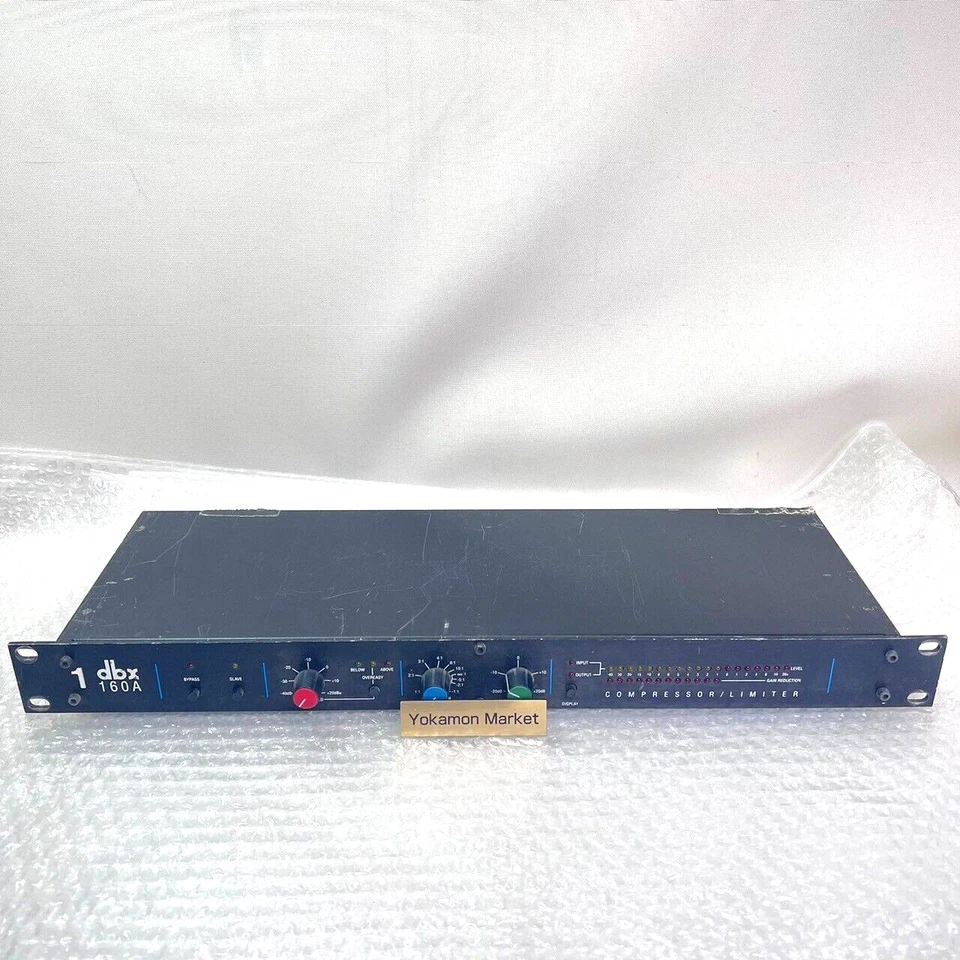 dbx 160A Mono Compressor  Limiter Dynamic Signal Processor Tested Working Used - Image 1 of 4