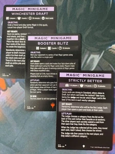 Magic Minigame Set of 3 | 7% Off 2+ | Wilds of Eldraine | NM | MTG - Picture 1 of 1