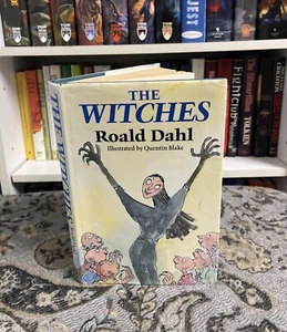 The Witches by Roald Dahl (Hardcover) First UK Edition 1985 Reprint, John Cape - Picture 1 of 11