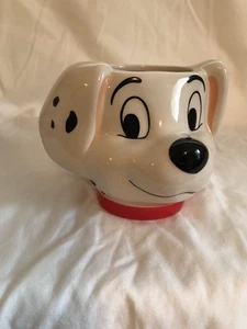 Disney DALMATION MUG Figural with Red Collar C Handle Excellent Preowned - Picture 1 of 4