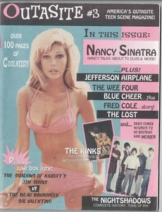 OUTASITE MAGAZINE #3 Nancy Sinatra/Kinks/Blue Cheer/The Lost/Jefferson Airplane - Picture 1 of 1