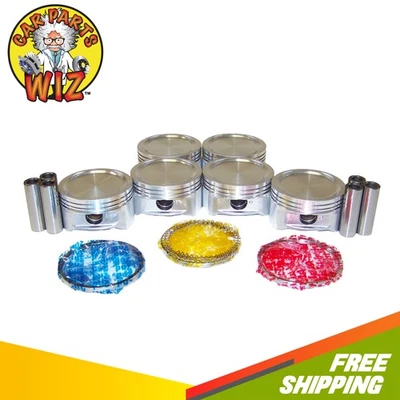 Engine Pistons and Rings Fits 98-03 Isuzu Axiom II Acura SLX 3.5L 6VE1 VIN X - Image 1 of 4