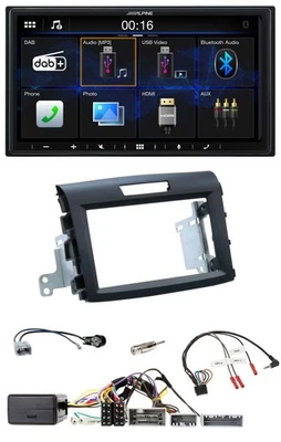 Alpine Bluetooth 2DIN Lenkrad DAB USB Autoradio für Honda CR-V FR5/FR6 ab 2013 s - Bild 1 von 4