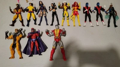 lot of 13 X-Men action Figures 12 hasbro marvel legends 1 diamond select  - Image 1 of 4