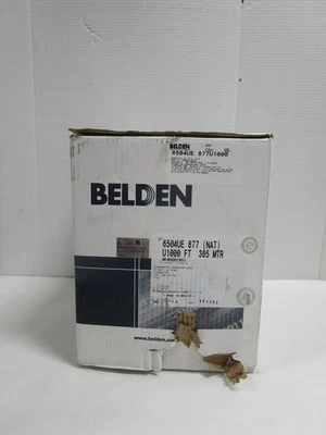 Cable Plenum 22 AWG 6 Conductores BELDEN 6504UE 877U1000 BLANCO VER FOTOS Foto 1 de 4