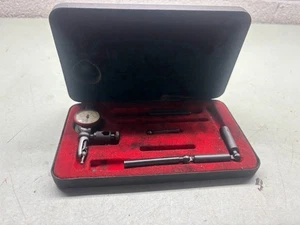 GEM (No. 255) Dial Twin Dial Indicator Set w/ Accessories .001" Machinist Tool - Picture 1 of 11