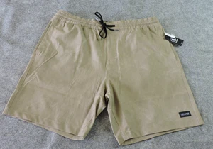 Volcom Mens Large Tie Town EW Drawstring True To This Stretch Shorts NEW - Picture 1 of 12
