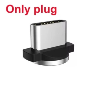 Câble de Charge Magnétique LED 3 en 1 pour Iphone USB-C Type C Micro USB Sync - Photo 1 sur 4