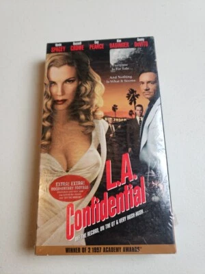 L.A. Confidential VHS Movie Kevin Spacey Kim Basinger Russell Crowe NEW SEALED - Image 1 of 4