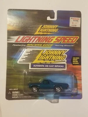 1/64 JOHNNY LIGHTNING Speed Racer Edge 1971 CHEVROLET EL CAMINO BLUE (J41) - Image 1 of 2