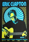 ERIC CLAPTON 2019 EUROPEAN TOUR POSTER LIMITED EDITION SCREEN PRINT BY SCROJO
