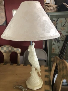 Parrot Lamp And Shade - Picture 1 of 10