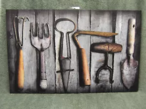 Garden Tools Barn Farm Home Decor Canvas - Picture 1 of 6