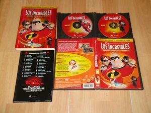 LOS INCREIBLES DE WALT DISNEY - PIXAR EDICION ESPECIAL 2 DISCOS DVD BUEN ESTADO - Imagen 1 de 1