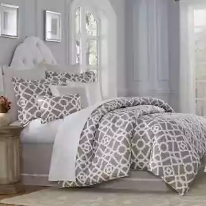 AICO Furniture - Harper 10 Piece King Comforter Set - Natural - Picture 1 of 1
