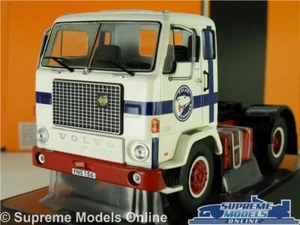 VOLVO F88 MODEL LORRY TRUCK CAB TRACTOR UNIT WHITE POLAR EXPRESS 1:43 IXO TR067 - Picture 1 of 5