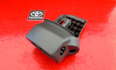03 04 05 06 07 08 TOYOTA COROLLA COLUMNA DE DIRECCIÓN MONTAJE CUBIERTA OEM NEGRO Foto 1 de 4