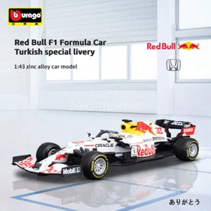 BBURAGO 1:43 2021 #33 F1 Red Bull RB16B 2nd Turkish Max Verstappen Model CAR - Picture 1 of 23