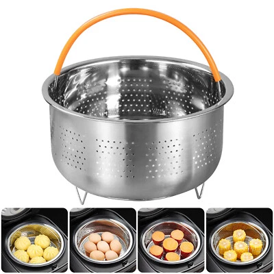 Steamer Basket for Instant Pot, Vegetable Steamer Basket Stainless Steel Steamer - Image 1 of 4