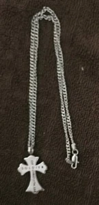 Soldier Of Christ Cross Necklace  - Picture 1 of 4
