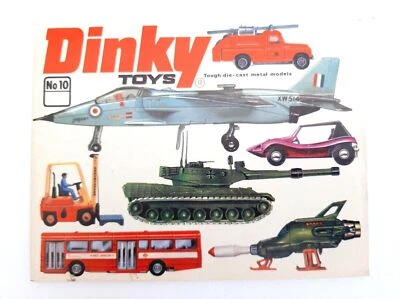 1974 Dinky Collector Catalog Catalogue No. 10 Vintage AVA Diecast Model Brochure - Image 1 of 4