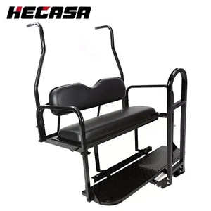 For 2000-2013 Club Car DS Rear Seat Kit Golf Cart Back Seat 400 lbs w/ Grab Bar - Picture 1 of 17