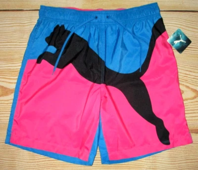 PANTALONES CORTOS DE NATACIÓN FORRADOS CON CORDÓN PUMA PARA HOMBRE TALLA L Foto 1 de 3