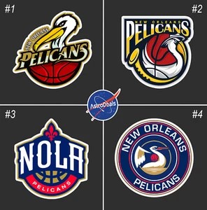 New Orleans Pelicans Basketball Team Logo NBA Sticker Vinyl Decal *Size: 3"-12"* - Picture 1 of 1