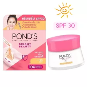 45g Pond's Bright Beauty Serum Day Cream SPF30 PA+++ Facel Gluta Boost Vitamin - Picture 1 of 7