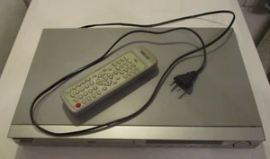 dvd player SCART optical coaxial analog Ausgang silber S-Video m. Fernbedienung - Bild 1 von 7