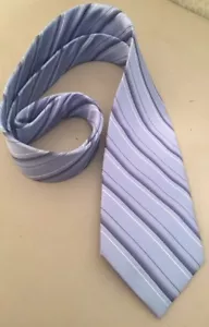 Nicole Miller New York Krawatte blau gestreift - Bild 1 von 12