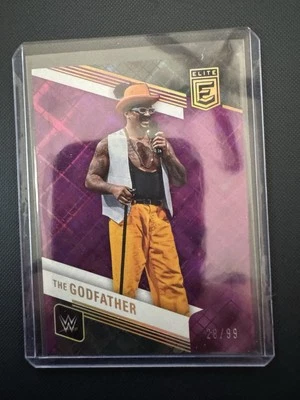 2023 Panini Donruss Elite WWE - Legends The Godfather #113 Purple /99 - Image 1 of 4
