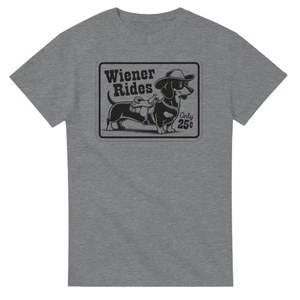 Wiener Rides 25 Cents T-Shirt - Picture 1 of 76