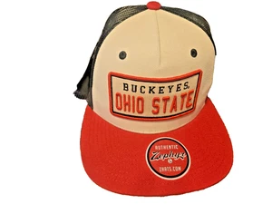 Authentic Zephyr Ohio State Buckeyes Baseball Hat Cap 30 Years ZHats Adjust NWT - Picture 1 of 2