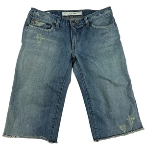 Joe's Jeans Shorts Women Size 27 Distressed - Picture 1 of 9