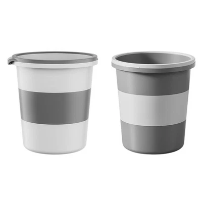 2.38 Gallon Bathroom Garbage Can Small Waste Basket Plastic Garbage Bins Gifts - Image 1 of 4