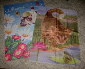 Flags Cats outdoor flag cat flags Decorative Flags flag lot Cats Spring summer - Picture 1 of 3