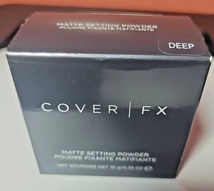 COVER FX Matte Setting Powder DEEP, 0.35 oz NIB - Picture 1 of 6