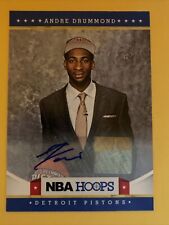 2012-2013 NBA Hoops Andre Drummond #283 Rookie Card RC Autograph Auto Signature