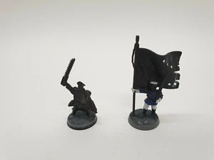 Warhammer 40k Mordianer Guardia de Hierro Mordian Comandante + Portador Estándar Convertido - Imagen 1 de 2