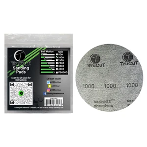 TruCut Sanding Pads | 1000 Grit | Bowling Ball Sanding Pads | 5" - Picture 1 of 3